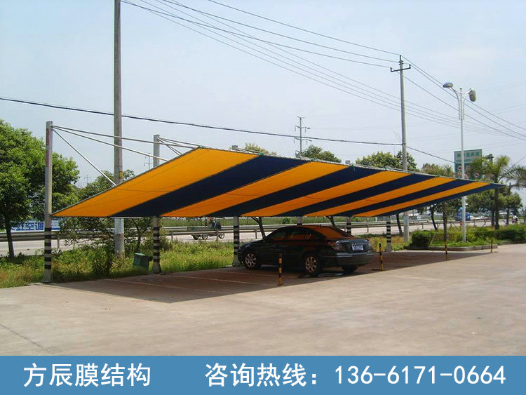 牛津布停車棚02