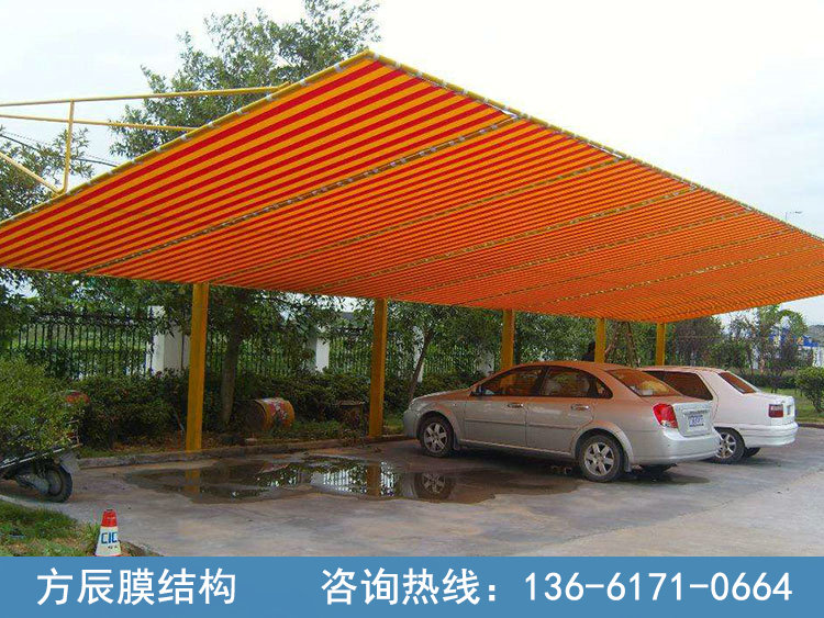牛津布停車棚03