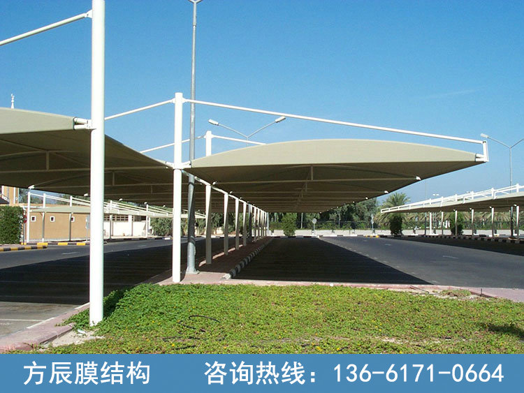 牛津布停車棚01