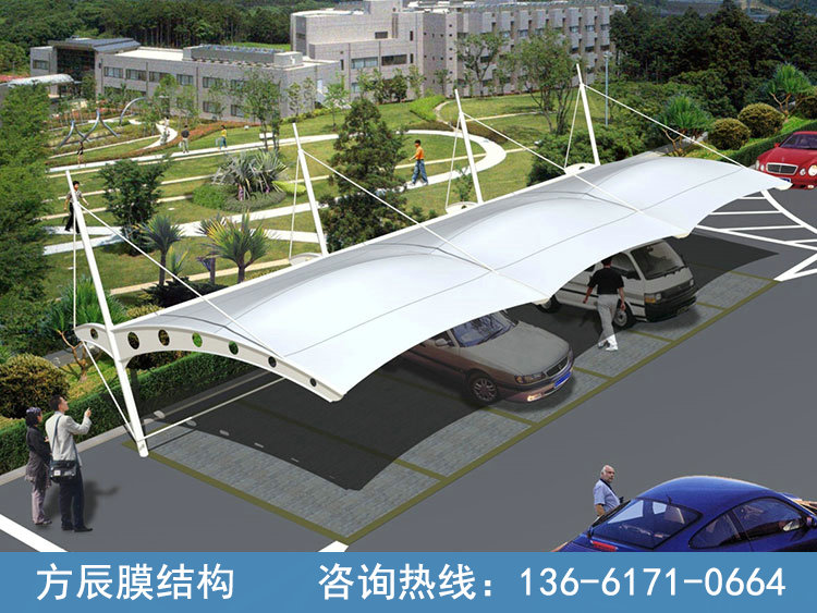 膜結(jié)構(gòu)停車棚038