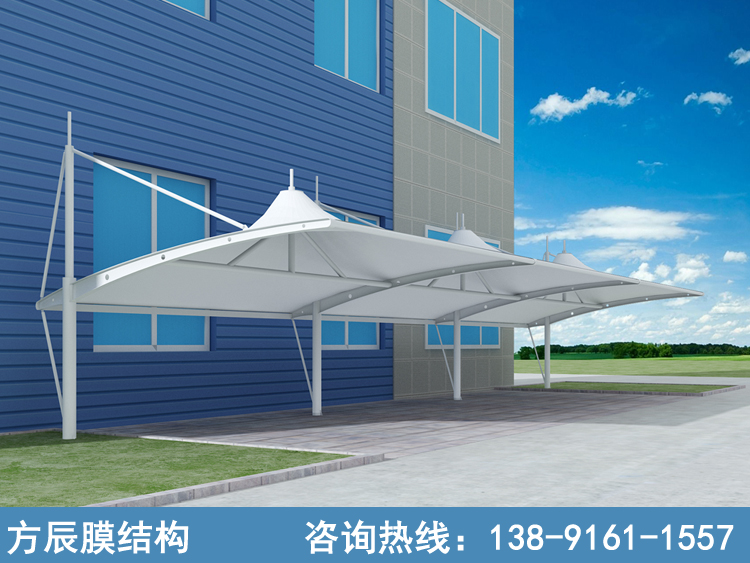陜西省西安市閻良區(qū)陜西西探地質(zhì)裝備有限公司膜結(jié)構(gòu)停車棚